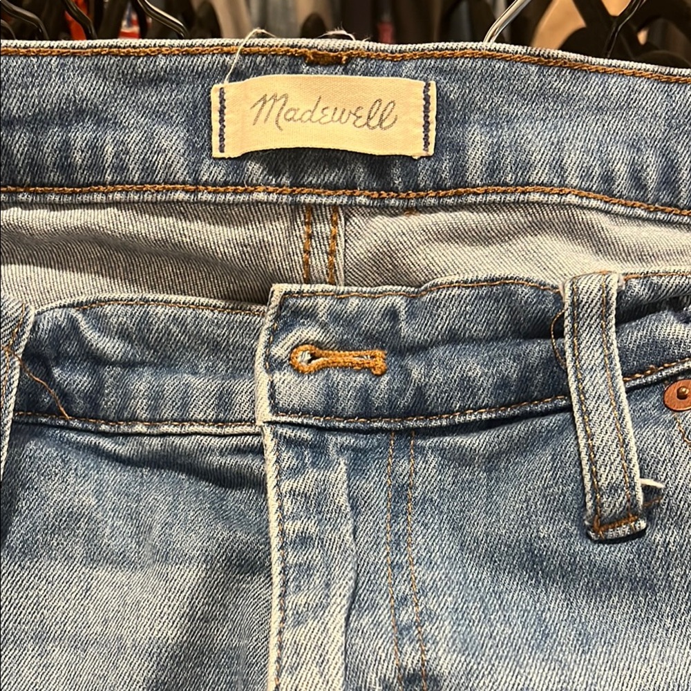 Madewell Blue Denim Jeans